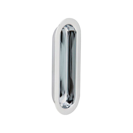 Ives Ives 3-9/16 in. L Bright Chrome Silver Brass Flush Pull 223B26